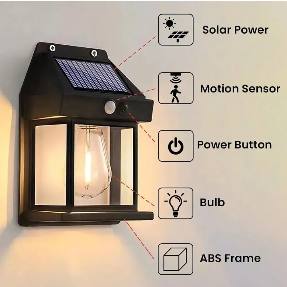 SOLAR INTERACTION WALL LAMP SOLAR INTERACTION WALL LAMP